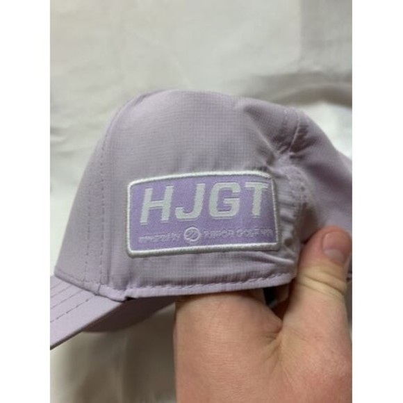 NWT HJGT Junior Golf, Light Purple Adjustable Hat Cap Pukka SPF50 Golf Hat - Picture 3 of 5